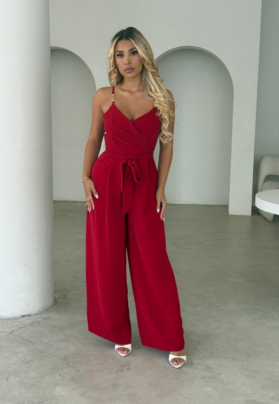 JUMPSUIT - RED